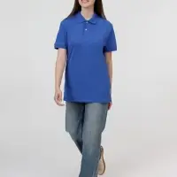 Рубашка поло унисекс Pacific, ярко-синяя (royal), размер 4XL