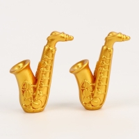 Миниатюра кукольная «Саксафон», набор 2 шт., размер 1 шт. — 1 × 4 см Миниатюра кукольная «Саксафон», набор 2 шт., размер 1 шт. — 1 × 4 см