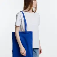 Холщовая сумка Optima 135, ярко-синяя