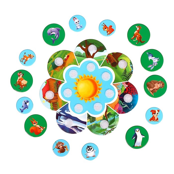 Игрушка на липучках &laquo;Мама, малыш, жилище&raquo;