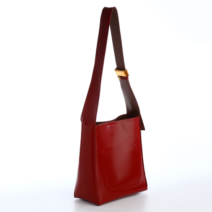 Сумка женская на винтовом замке TEXTURA, средний размер, цвет бордовый Сумка женская на винтовом замке TEXTURA, средний размер, цвет бордовый