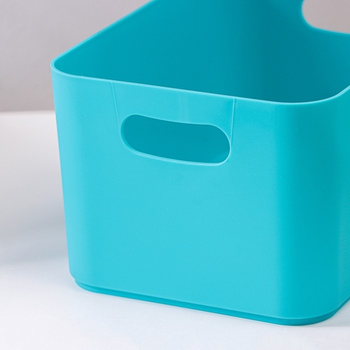 Корзина для хранения Joy, 2,3 л, 23&times;16&times;12 см, цвет бирюзовый