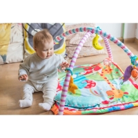 Развивающий коврик с дугами &laquo;Слоник и друзья&raquo;, 5 элем. с музыкой, Крошка Я