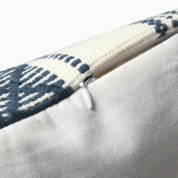 Наволочка декоративная "Этель" сканди 45х45 см синий, полиэстер