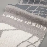 Шарф на заказ Tricksy Light, S, полушерсть