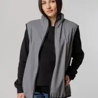 Жилет двусторонний Manifest из светоотражающей ткани, серый, размер M/L