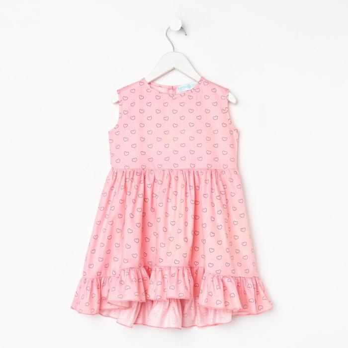 Платье детское KAFTAN &laquo;Сердечки&raquo; р. 98-104