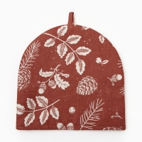 Новый год.Грелка на чайник Этель "New Year's plants" 28х28см, 100% хл, рогожка 186 г/м2 Новый год.Грелка на чайник Этель "New Year's plants" 28х28см, 100% хл, рогожка 186 г/м2