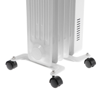 Обогреватель Centek CT-6221-5, масляный, напольный, 1000 Вт, 12.5 м², 5 секций, бело-чёрный Обогреватель Centek CT-6221-5, масляный, напольный, 1000 Вт, 12.5 м², 5 секций, бело-чёрный