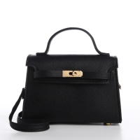 Сумка женская-мессенджер, цвет черный 19*13*7 см Сумка женская-мессенджер, цвет черный 19*13*7 см