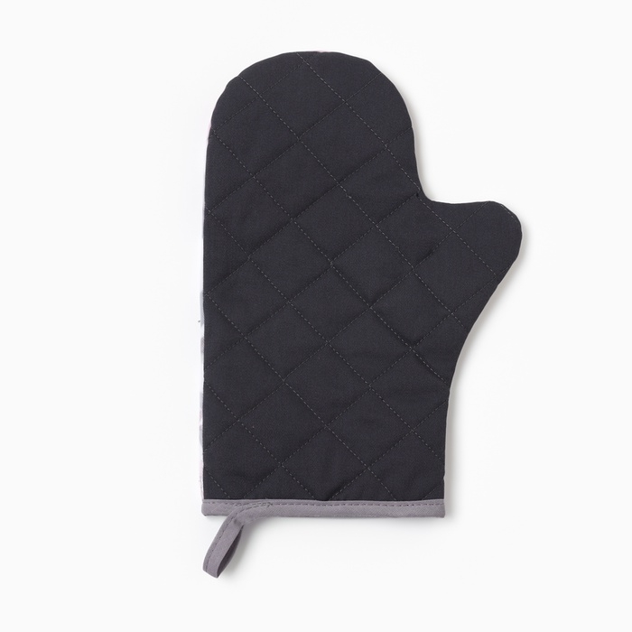 Набор кухонный Love варежка 20х28см, полотенце вафля 35х60см