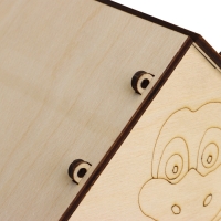 Кормушка из дерева своими руками, &laquo;Символ года Змей&raquo;, 18 &times; 16 &times; 15 см, МИКС, Greengo