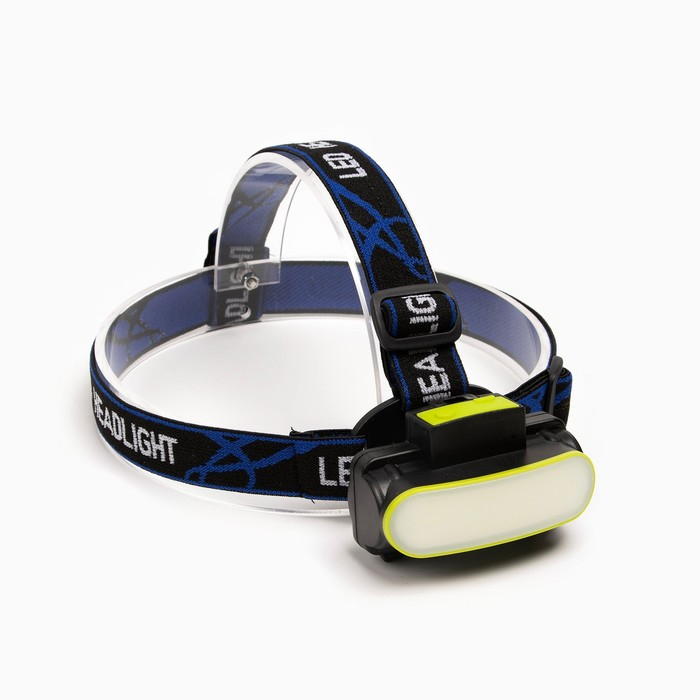 Фонарь налобный аккумуляторный 10 Вт, 1200 мАч, COB, 2 режима, 8 х 6 х 5 см, USB Фонарь налобный аккумуляторный 10 Вт, 1200 мАч, COB, 2 режима, 8 х 6 х 5 см, USB