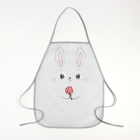 Фартук детский Этель &laquo;Зайка&raquo;, 49 х 39 см, 100% полиэстер