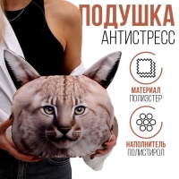 Антистресс подушки &laquo;Рысь&raquo;