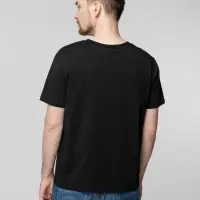 Футболка унисекс Tervu, черная, размер M