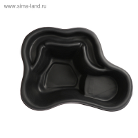 Пруд садовый пластиковый, 150 л, чёрный Пруд садовый пластиковый, 150 л, чёрный