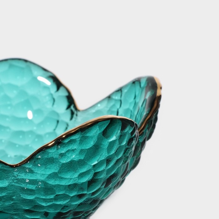 Миска стеклянная фигурная «Цветок», 60 мл, 9×4 см Миска стеклянная фигурная «Цветок», 60 мл, 9×4 см