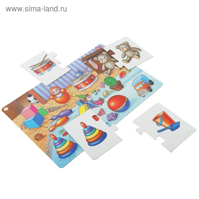Напольное пазл-лото «Поиграем?» (Baby Step) Напольное пазл-лото «Поиграем?» (Baby Step)