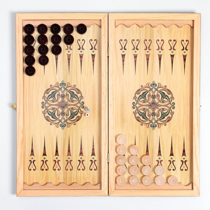 Нарды средние &laquo;Россия&raquo; 50 &times; 50 см