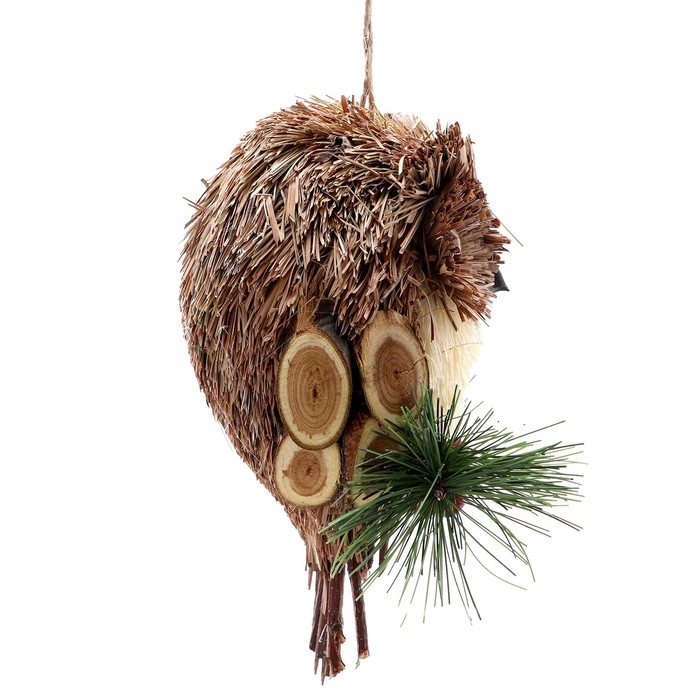 Декоративная подвеска &laquo;Совёнок&raquo; 7 &times; 11 &times; 20 см