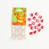 Леденцы в пакете с европодвесом &laquo;Мур-мур-мур&raquo; вкус малина 30 г