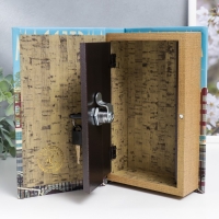 Сейф-книга дерево кожзам "Прогулка по Амстердаму" 21х13х5 см Сейф-книга дерево кожзам "Прогулка по Амстердаму" 21х13х5 см