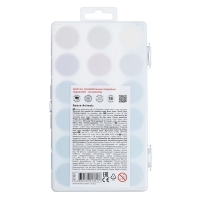 Акварель 18 цветов, ErichKrause Kids Space Animals, медовая, с УФ защитой яркости, пластиковая коробка, европодвес Акварель 18 цветов, ErichKrause Kids Space Animals, медовая, с УФ защитой яркости, пластиковая коробка, европодвес