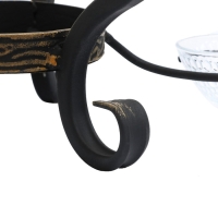 Подставка под садж кованная "Шелковый путь" с соусницами, 25 см Подставка под садж кованная "Шелковый путь" с соусницами, 25 см