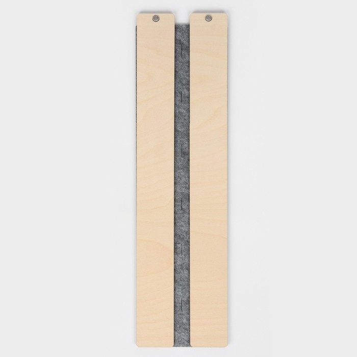 Когтеточка настенная двойная, 55 х 15 см, серая Когтеточка настенная двойная, 55 х 15 см, серая