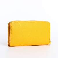 Кошелёк женский на молнии, цвет жёлтый Кошелёк женский на молнии, цвет жёлтый