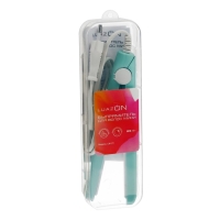 Выпрямитель Luazon LW-27, мини, 25 Вт, керамическое покрытие, 180&deg;C, бирюзовый