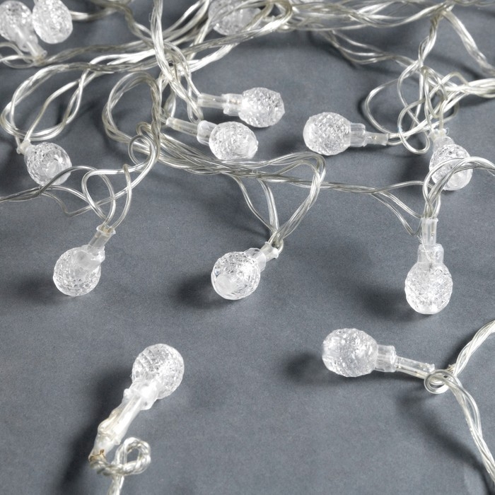 Гирлянда «Нить» 5 м с насадками «Фонарики», IP20, прозрачная нить, 20 LED, свечение мульти (RG/RB), мигание, 220 В Гирлянда «Нить» 5 м с насадками «Фонарики», IP20, прозрачная нить, 20 LED, свечение мульти (RG/RB), мигание, 220 В