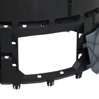 Компостер пластиковый, 800 л, 78 &times; 108 &times; 108 см, чёрный