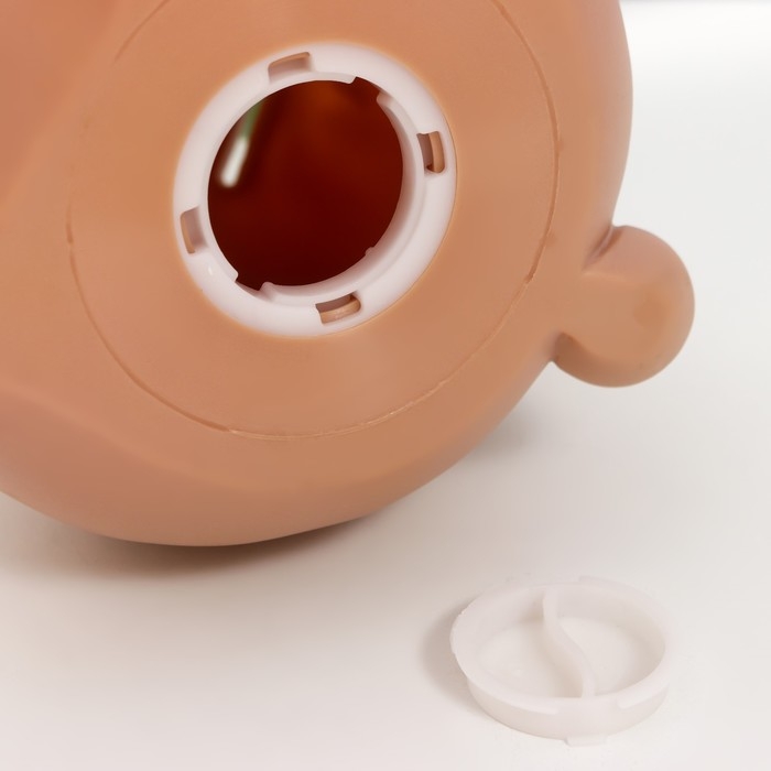 Копилка пластик Копилка пластик "Мишутка в короне" 14,5х14х17 см