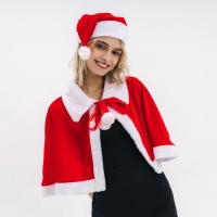 Карнавальный набор &laquo;Зимняя красавица&raquo;: накидка и колпак