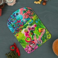 Доска разделочная большая &laquo;8 Марта № 7&raquo;, 19,5&times;27,5 см