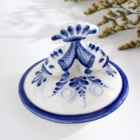 Кружка пивная "Жанровая. Охота", гжель Кружка пивная "Жанровая. Охота", гжель