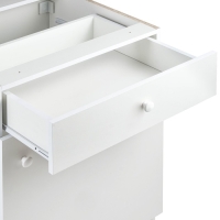 Шкаф напольный с 1 ящиком Гамма 600х580х820 Белый/Белый