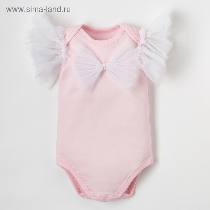 Боди Крошка Я Боди Крошка Я "Lovely girl", розовый, р.24, рост 68-74 см