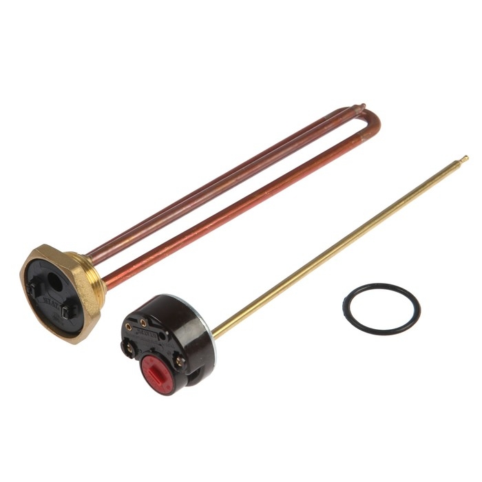 Тэн "ИТАТЭН" RDT, 2.5 кВт, 70&deg;C, с термостатом, с прокладкой