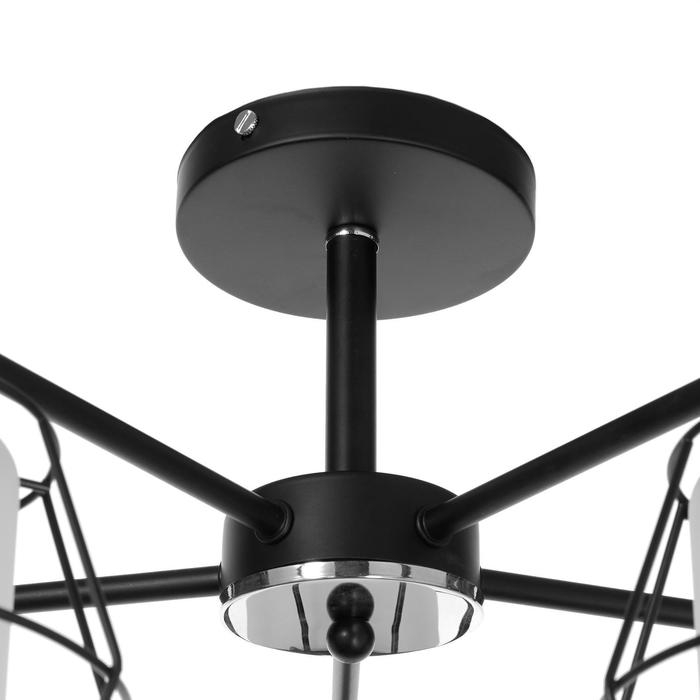 Люстра ГАЛЛОП 8357 5хЕ27 60Вт чёрный Люстра ГАЛЛОП 8357 5хЕ27 60Вт чёрный