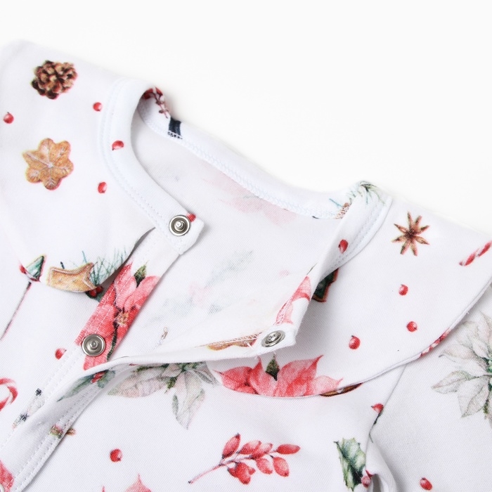 Комбинезон детский MINAKU "Winter", цвет белый, рост 68-74 см