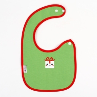 Нагрудник детский новогодний «Happy», на липучке, цвет МИКС, Крошка Я Нагрудник детский новогодний «Happy», на липучке, цвет МИКС, Крошка Я