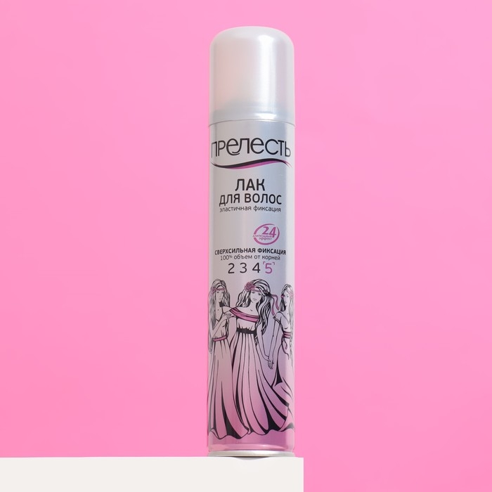 Лак для волос Прелесть сверхcильная фиксация, 200 мл Лак для волос Прелесть сверхcильная фиксация, 200 мл