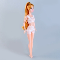 Одежда для кукол «Кружевное белье», цвет белый Одежда для кукол «Кружевное белье», цвет белый