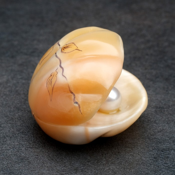 Сувенир &laquo;Жемчужина&raquo;, 6&times;4,5 см, селенит, микс