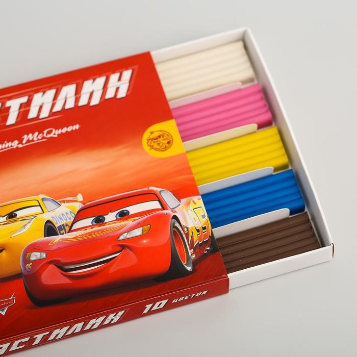 Пластилин 10 цветов 150 г «Чемпион», Тачки Пластилин 10 цветов 150 г «Чемпион», Тачки