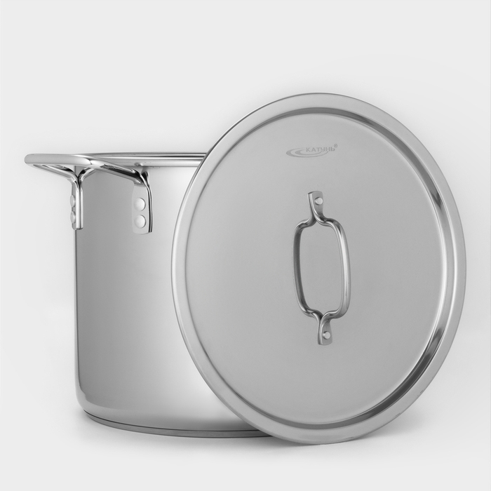 Кастрюля «Общепит», 15 л, d=30 см, h=25 см, капсульное дно, индукция Кастрюля «Общепит», 15 л, d=30 см, h=25 см, капсульное дно, индукция