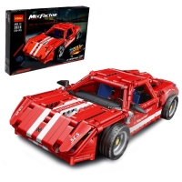 Конструктор Техно «Красная молния», инерционный механизм, 814 деталей Конструктор Техно «Красная молния», инерционный механизм, 814 деталей